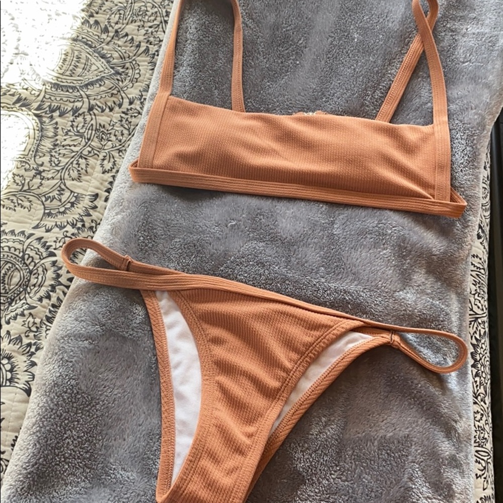 Shein apricot bikini